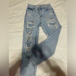 pacsun ripped jeans 
size 24
